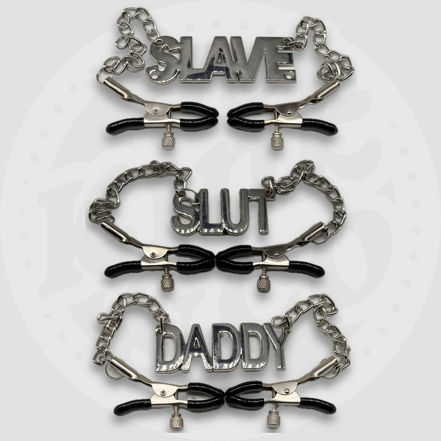 Black studded spade Slapper paddle