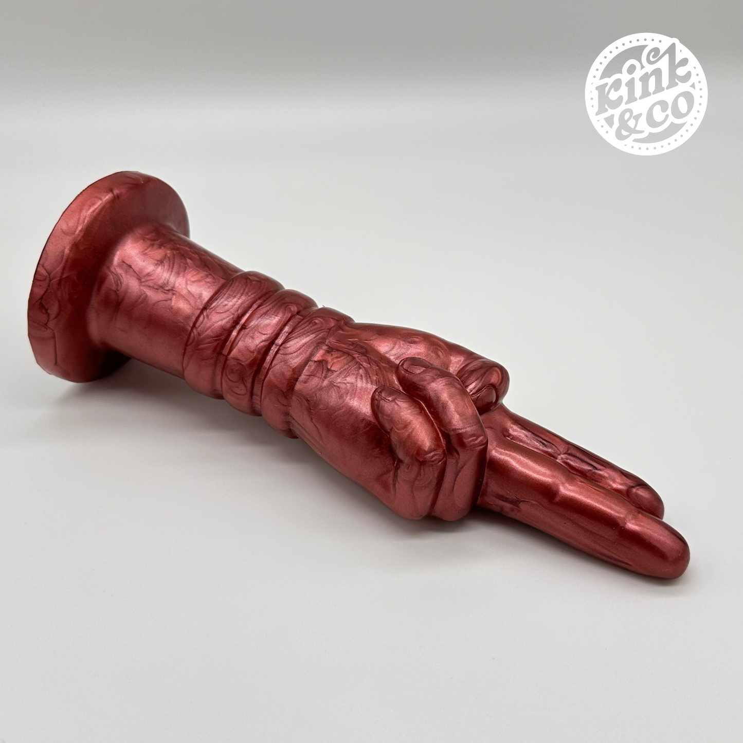 Fist & Fingers Silicone Dildo with Suction Cup Base