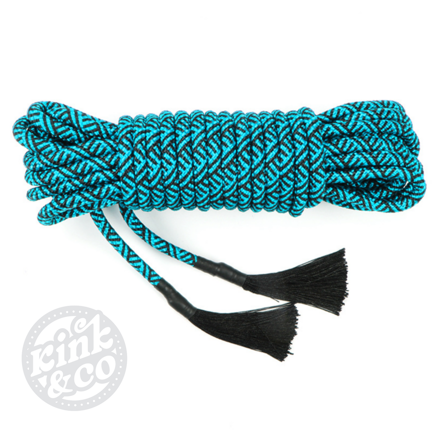 Dickes, stabiles Bondage-Shibari-Seil aus Polypropylen mit Quasten – 10 Meter – von Kink&Co