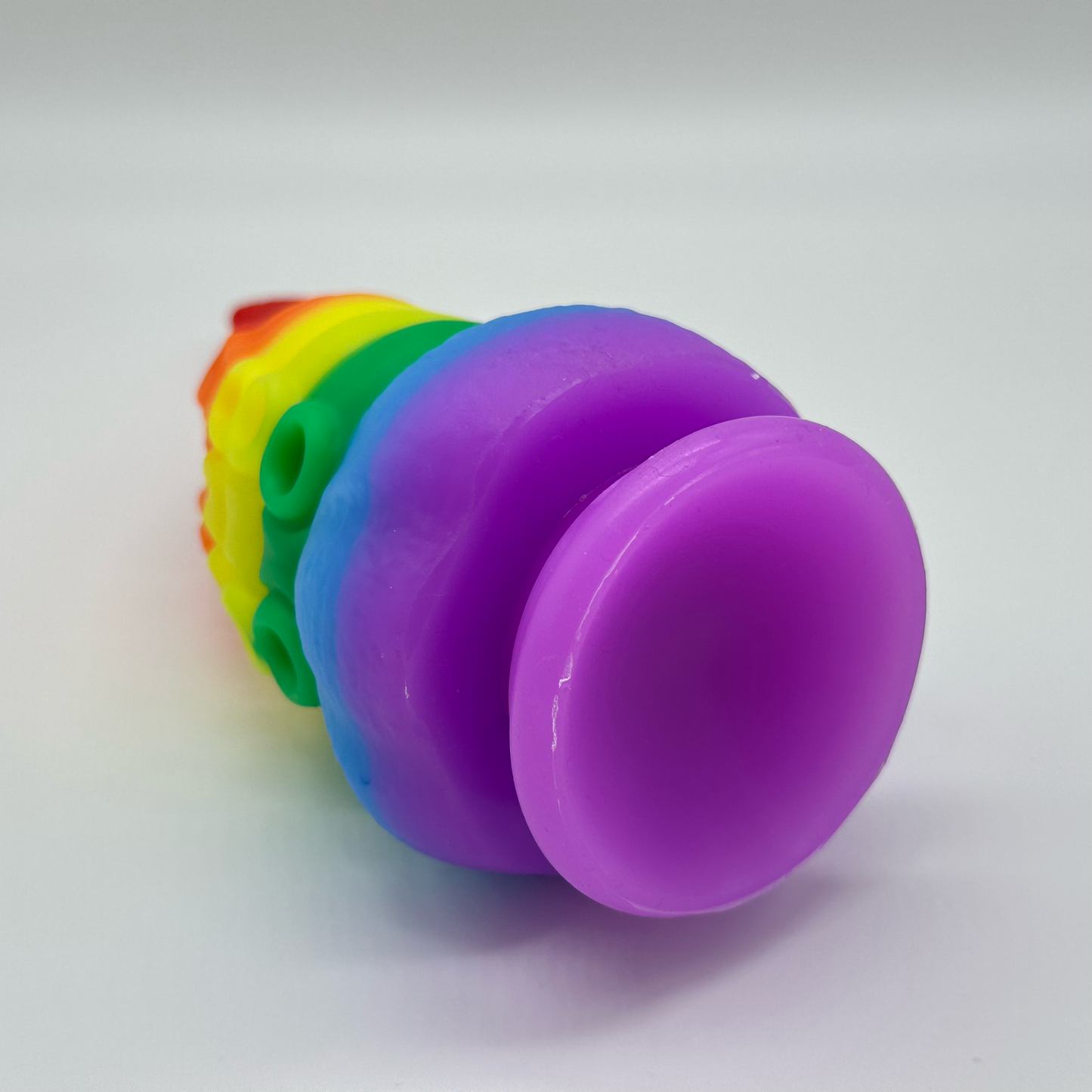 Multicoloured Tentacle Dildo with Suction Cup Base