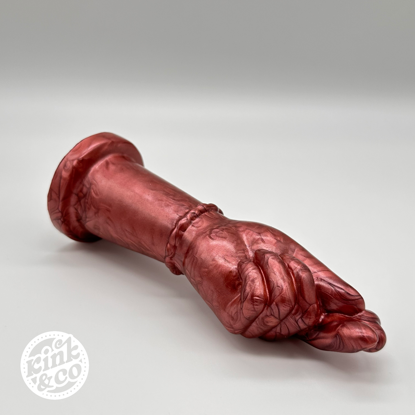Hand Shaped Silicone Fist Dildo with Suction Cup Base