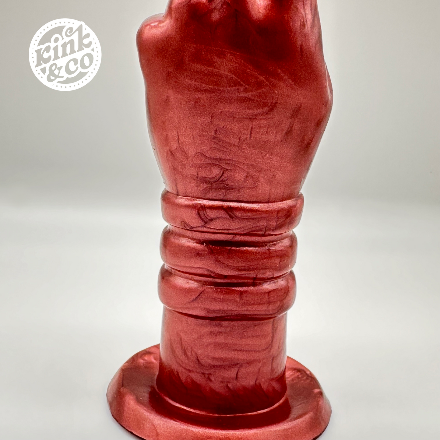Fist & Fingers Silicone Dildo with Suction Cup Base