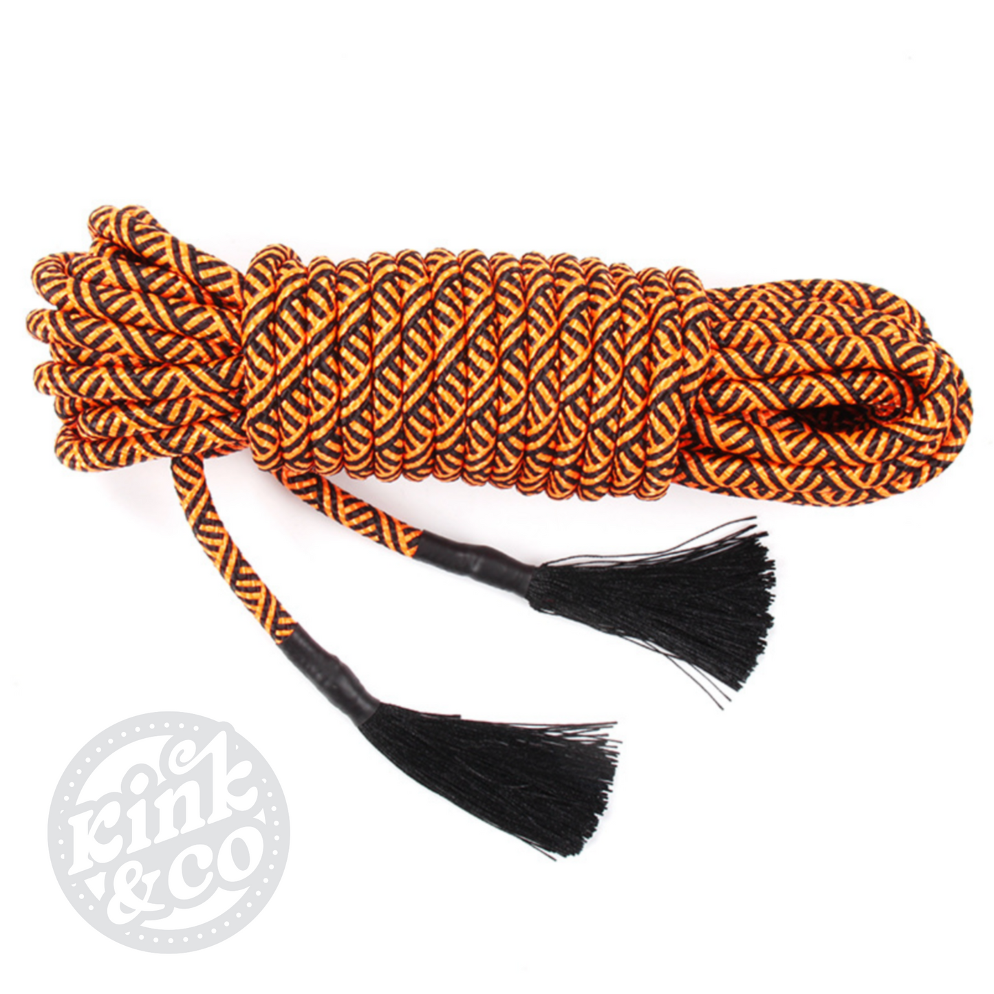 Thick Gauge, Sturdy Polypropylene Bondage Shibari Rope with Tassels - 10 Meters