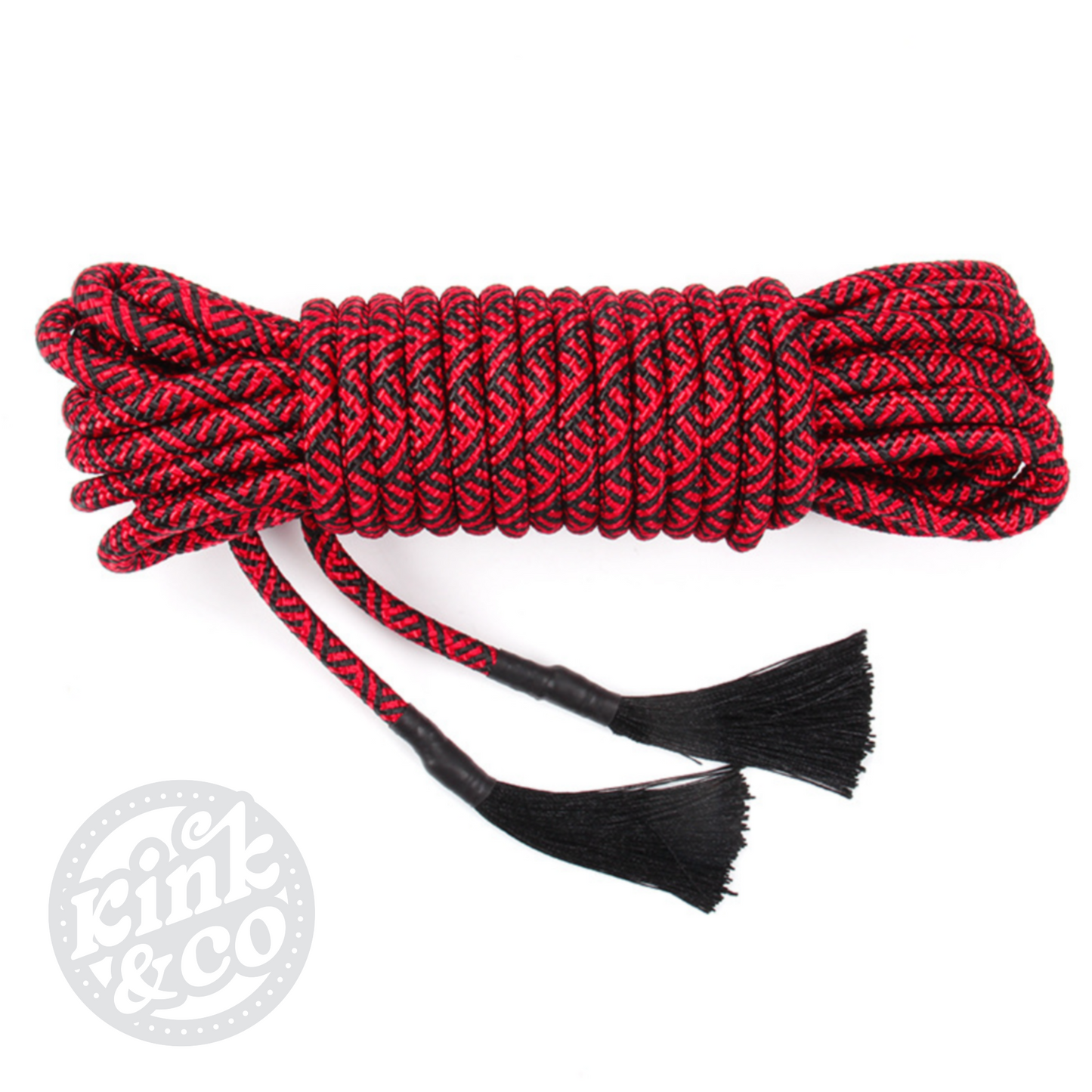 Thick Gauge, Sturdy Polypropylene Bondage Shibari Rope with Tassels - 10 Meters