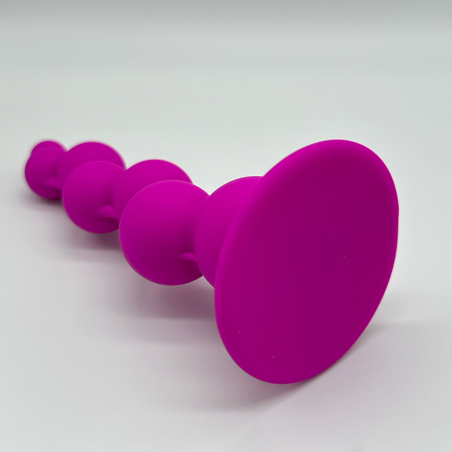 Beaded Dildo with Suction Cup Base