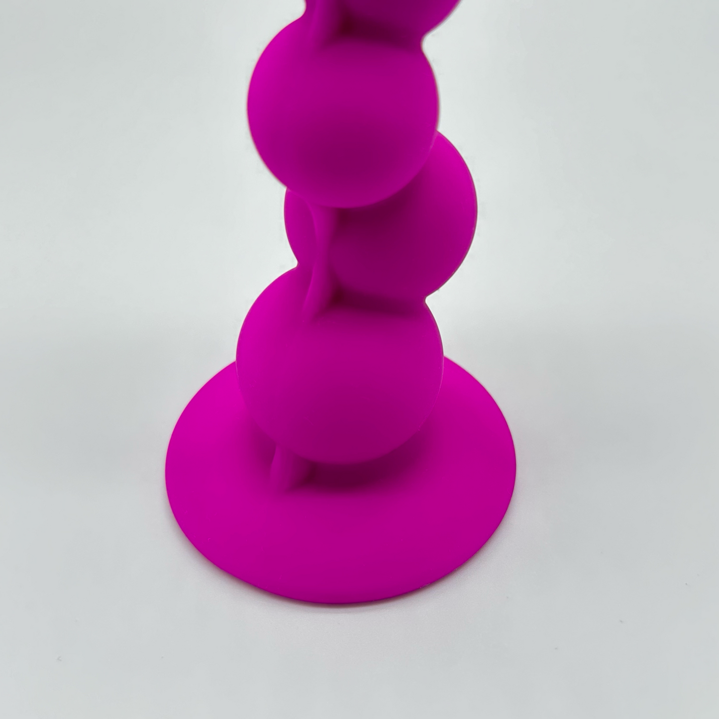 Beaded Dildo with Suction Cup Base