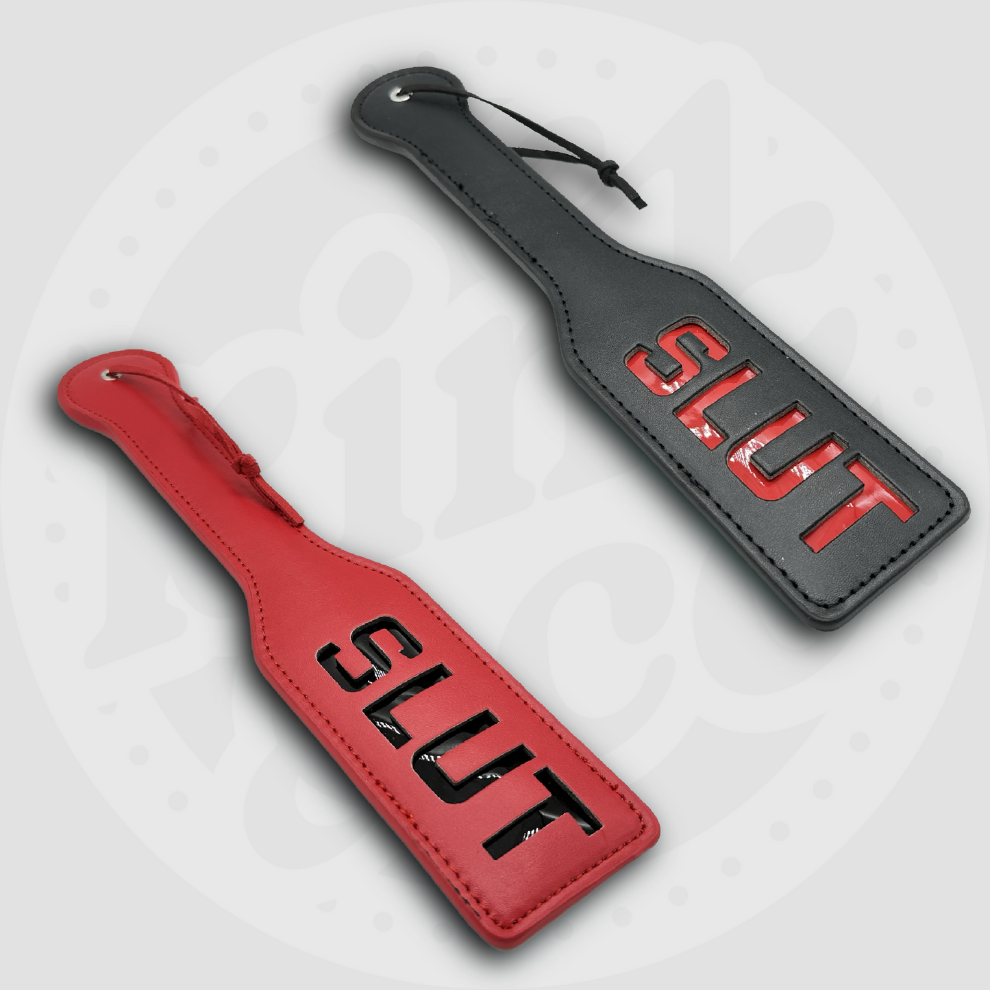 Leather Slut Slapper Paddle