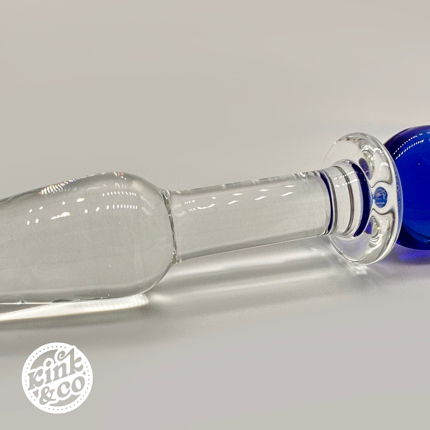 Teardrop Love Heart dildo/butt plug In Blue or Pink